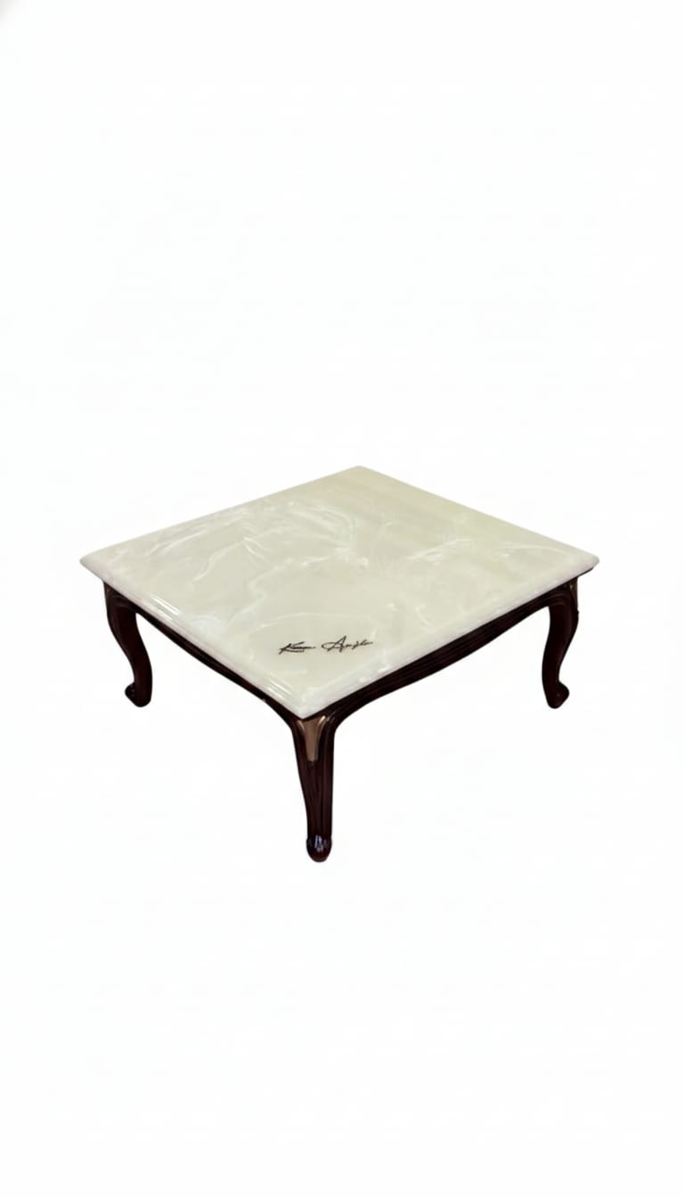 The Karan Aujla Signature Marble Center Table
