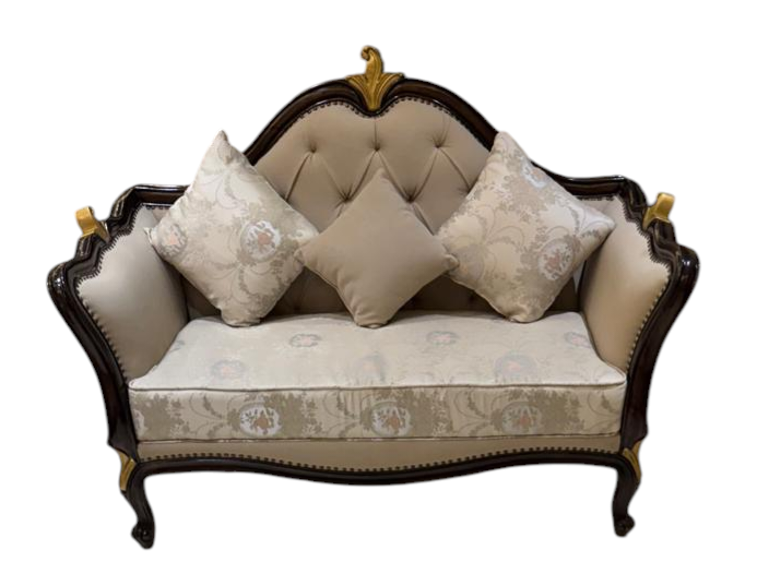 The Karan Aujla Signature Carved Teak Sofa Set